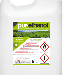 bioéthanol pour cheminée Pur Ethanol bidon de 5 litres