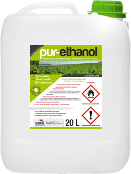 1 L Bioéthanol 100% de Haute pureté pour cheminée à éthanol : :  Bricolage