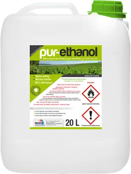 Bioethanol pour cheminée Bidon 20 L x 2
