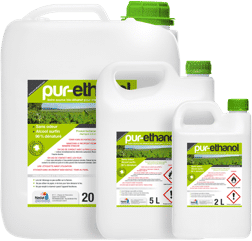 Pur-Ethanol - Bioethanol de qualité pour cheminée par Nadal Alcools