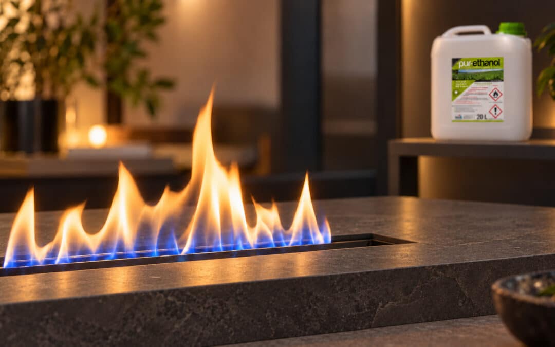 ¿Cómo elegir el combustible para una chimenea de bioetanol?